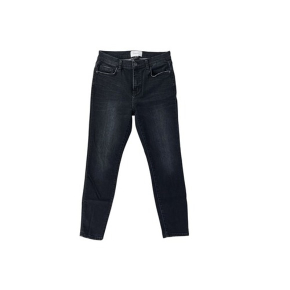 Current Elliott Black Skinny Jeans High Rise Size 28